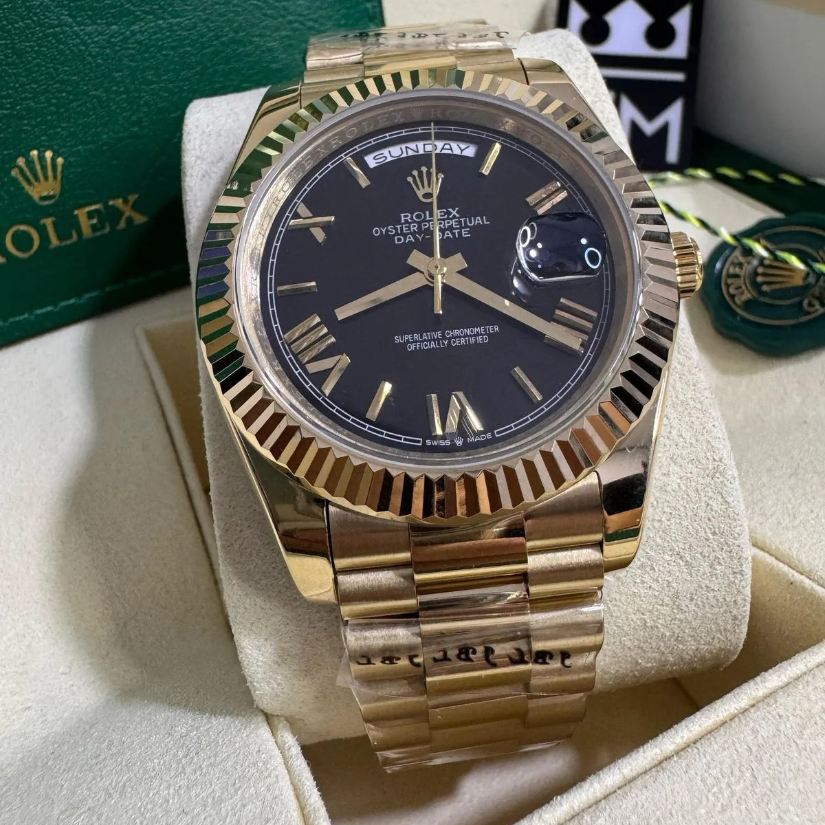 Rolex Day-Date 40 – Black Dial
