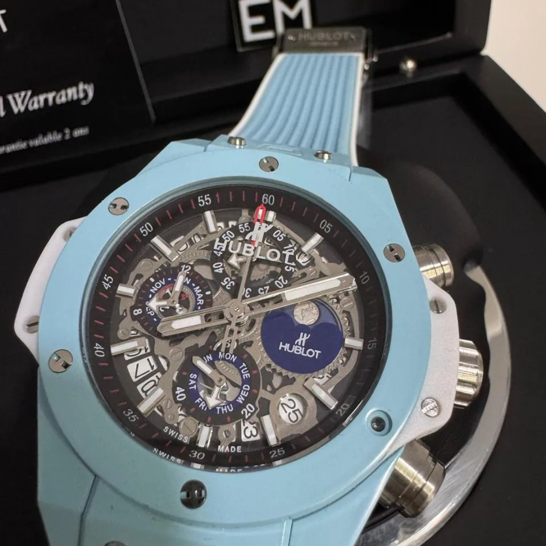 Hublot Big Bang Sky Blue Skeleton