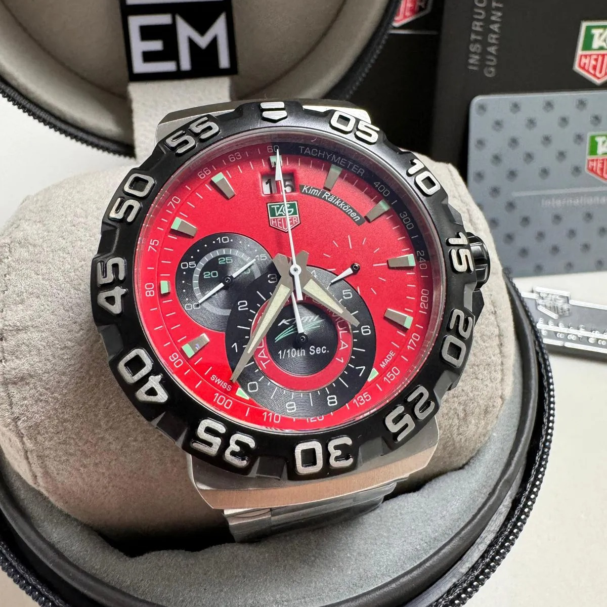 TAG Heuer Formula 1 Chronograph Red – Kimi Raikkonen Edition