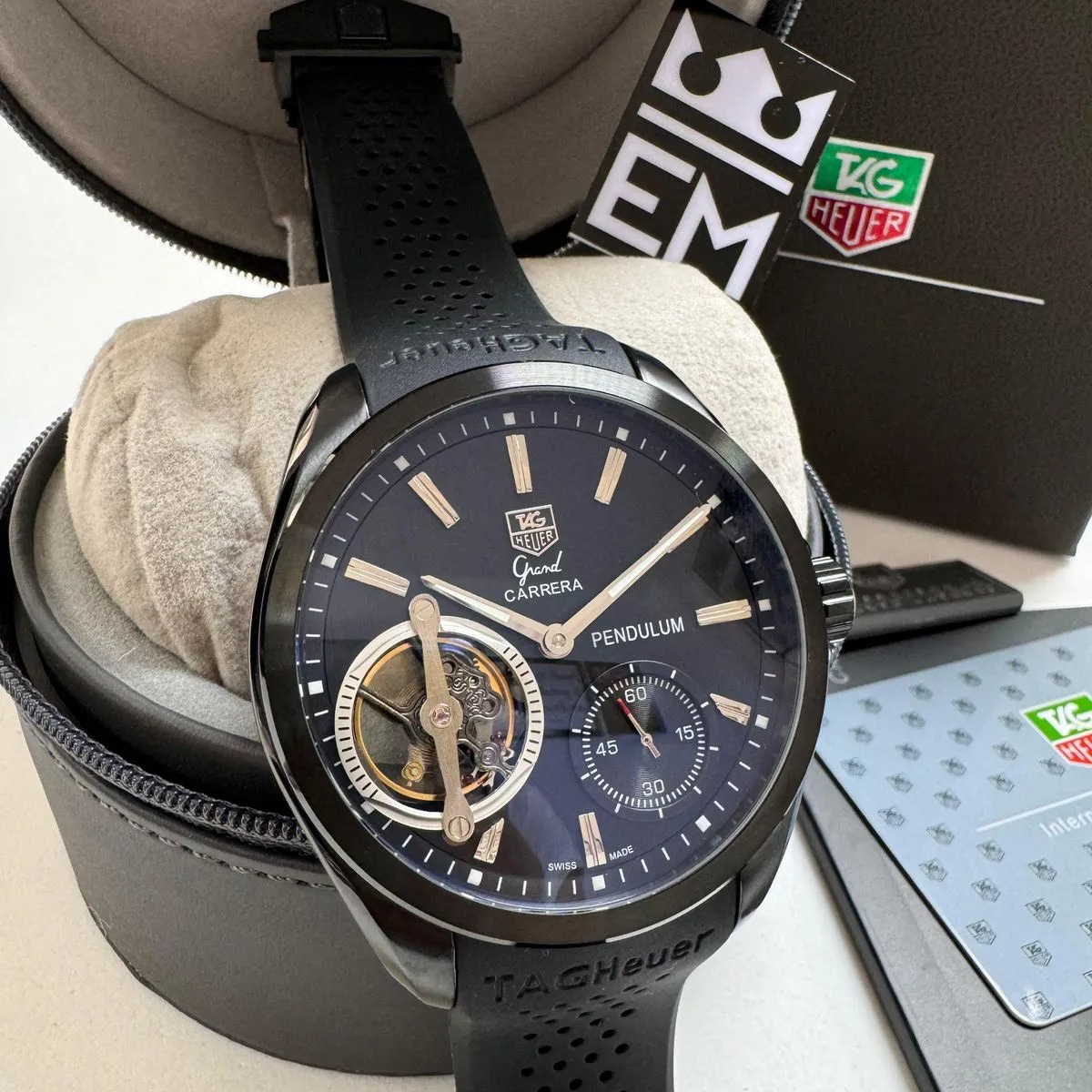 TAG Heuer Grand Carrera Pendulum – Black