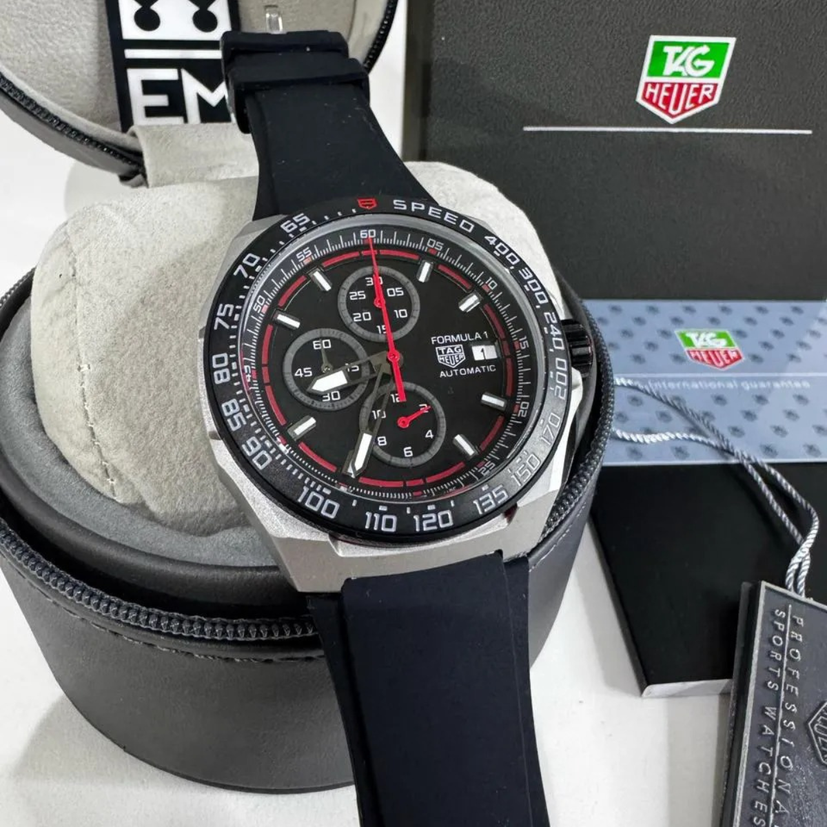 TAG Heuer Formula 1 Automatic Chronograph – Black Red