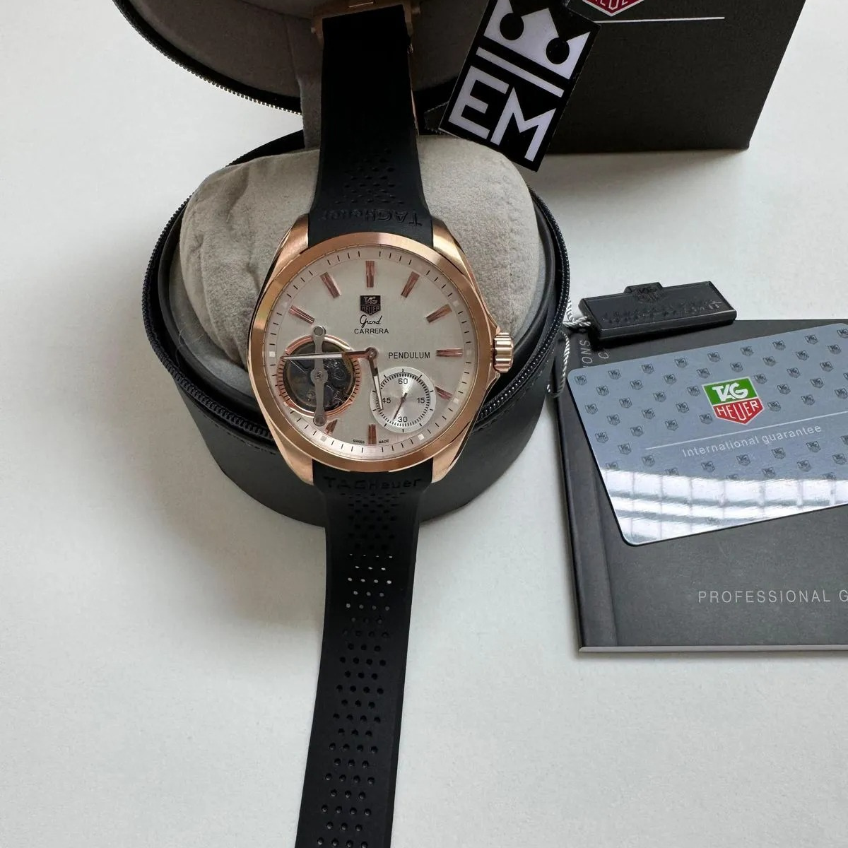 TAG Heuer Carrera Pendulum Rose Gold Automatic