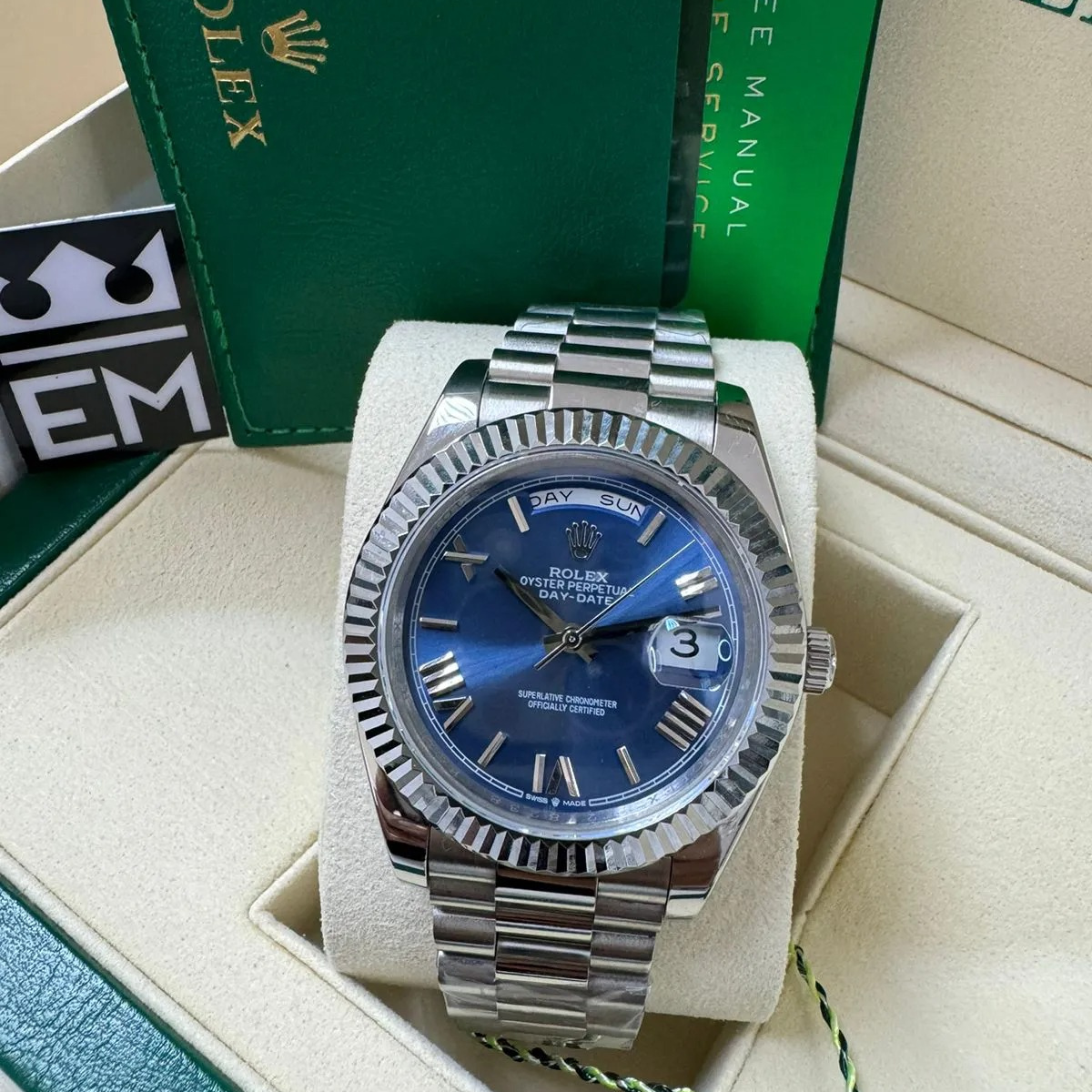 Rolex Day-Date 40 – Blue Dial