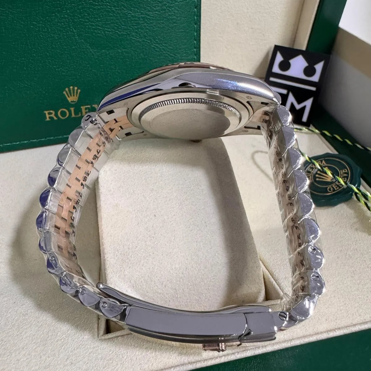 Rolex Datejust 41 – Brown Dial with Diamonds