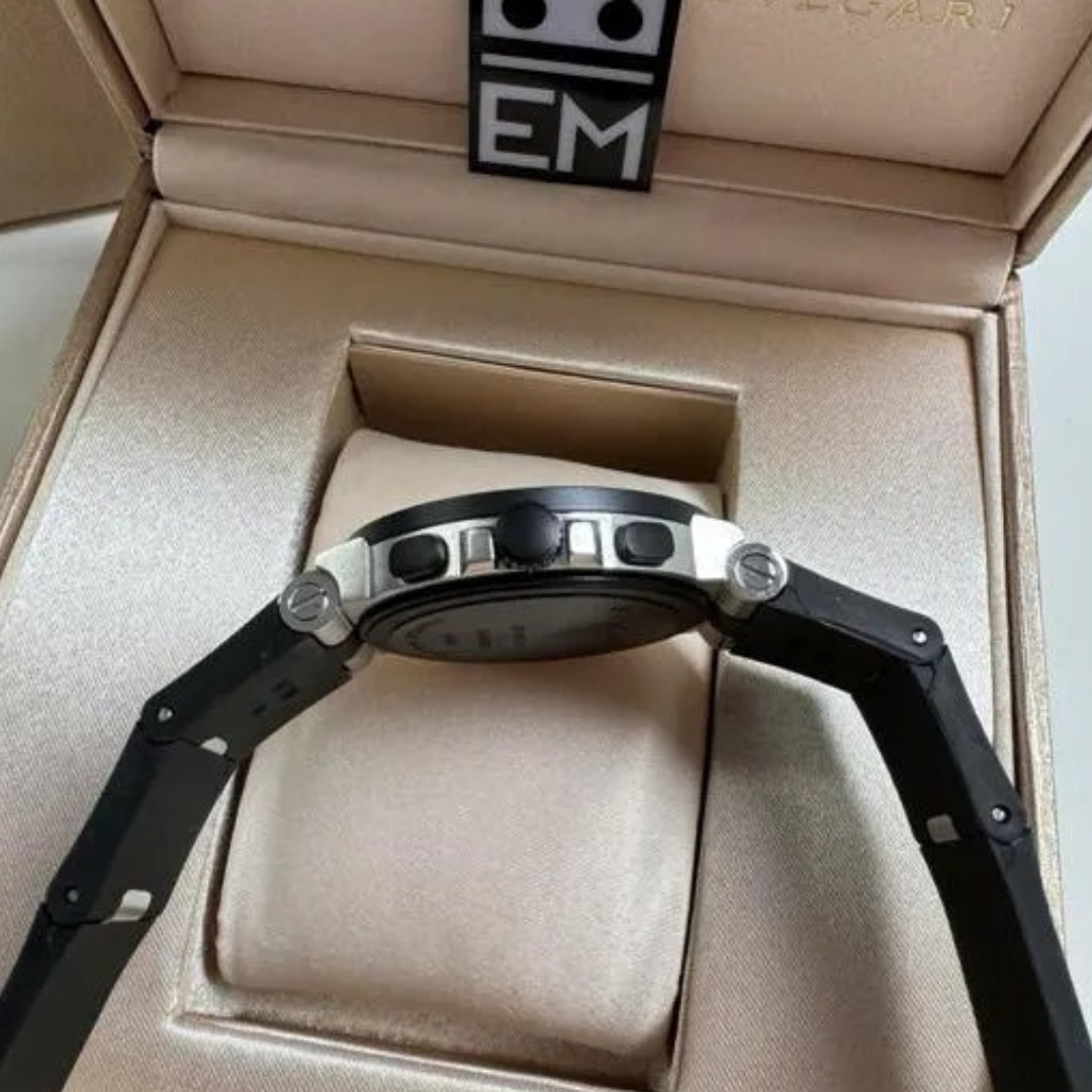 Bvlgari Aluminium Chronograph Black