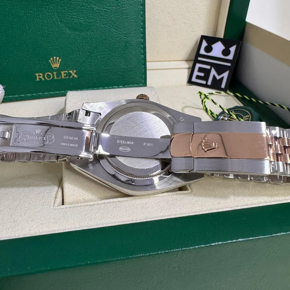 Rolex Datejust 41 – Brown Dial with Diamonds