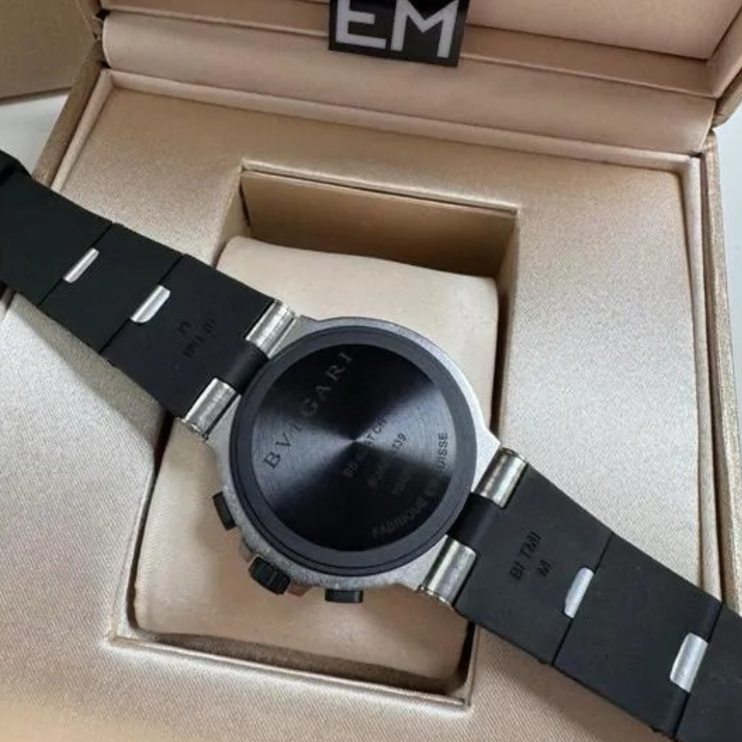 Bvlgari Aluminium Chronograph Black