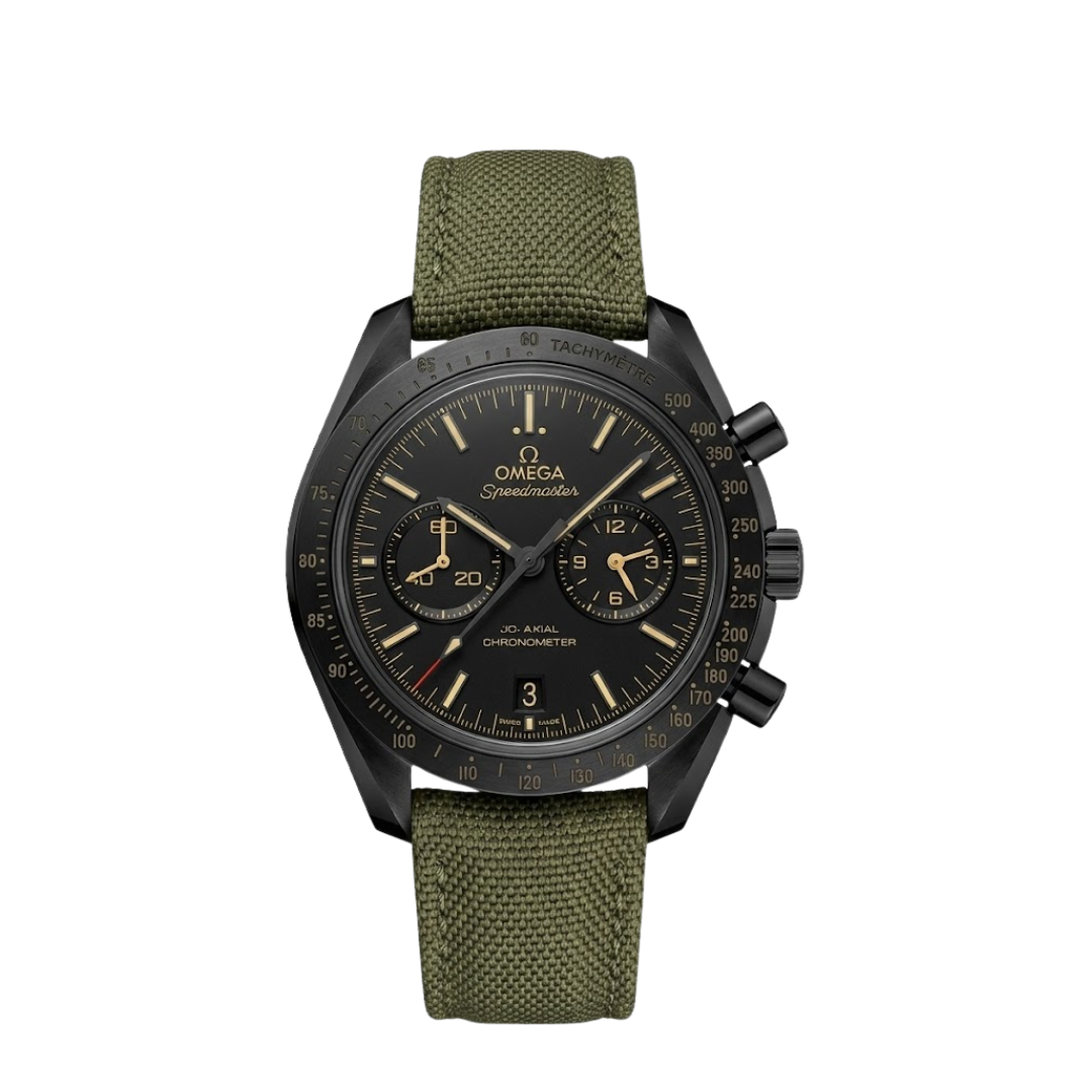 Omega Speedmaster Dark Edition – Black/Khaki | Chronograph