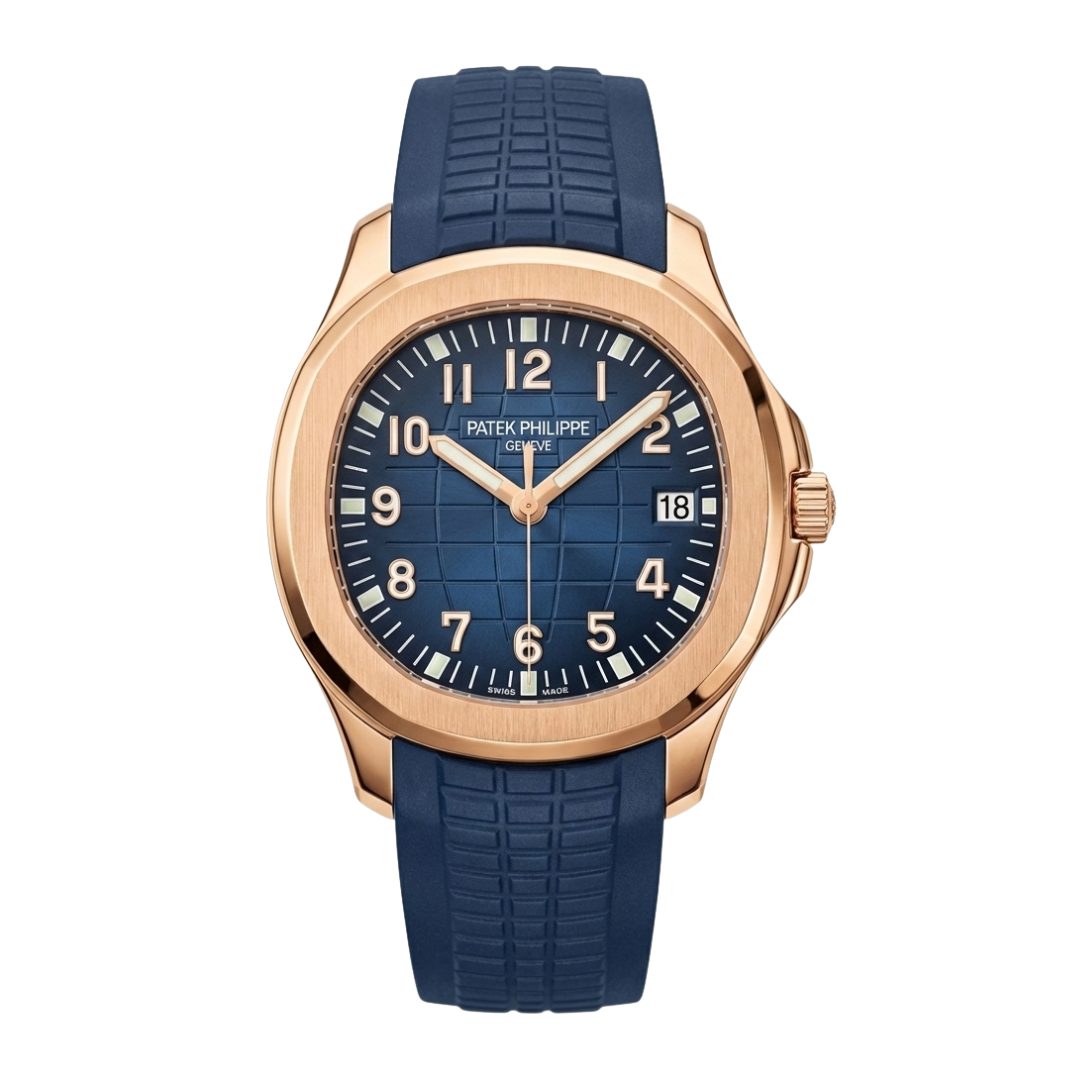 Patek Philippe Aquanaut Automatic Blue Rose Gold