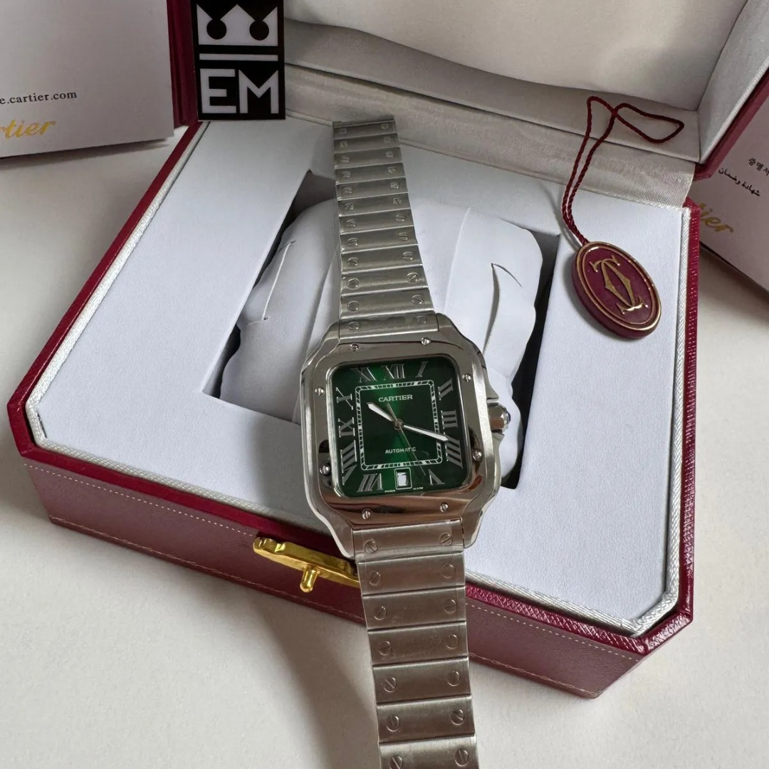 Cartier Santos Automatic Green