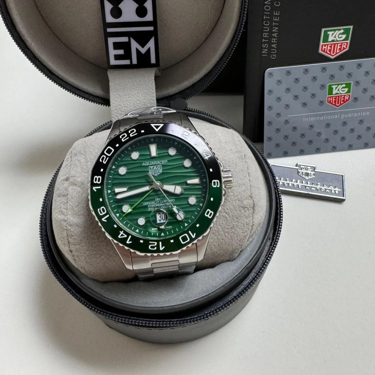 Tag Heuer Aquaracer Professional 300 GMT Green – Automatic