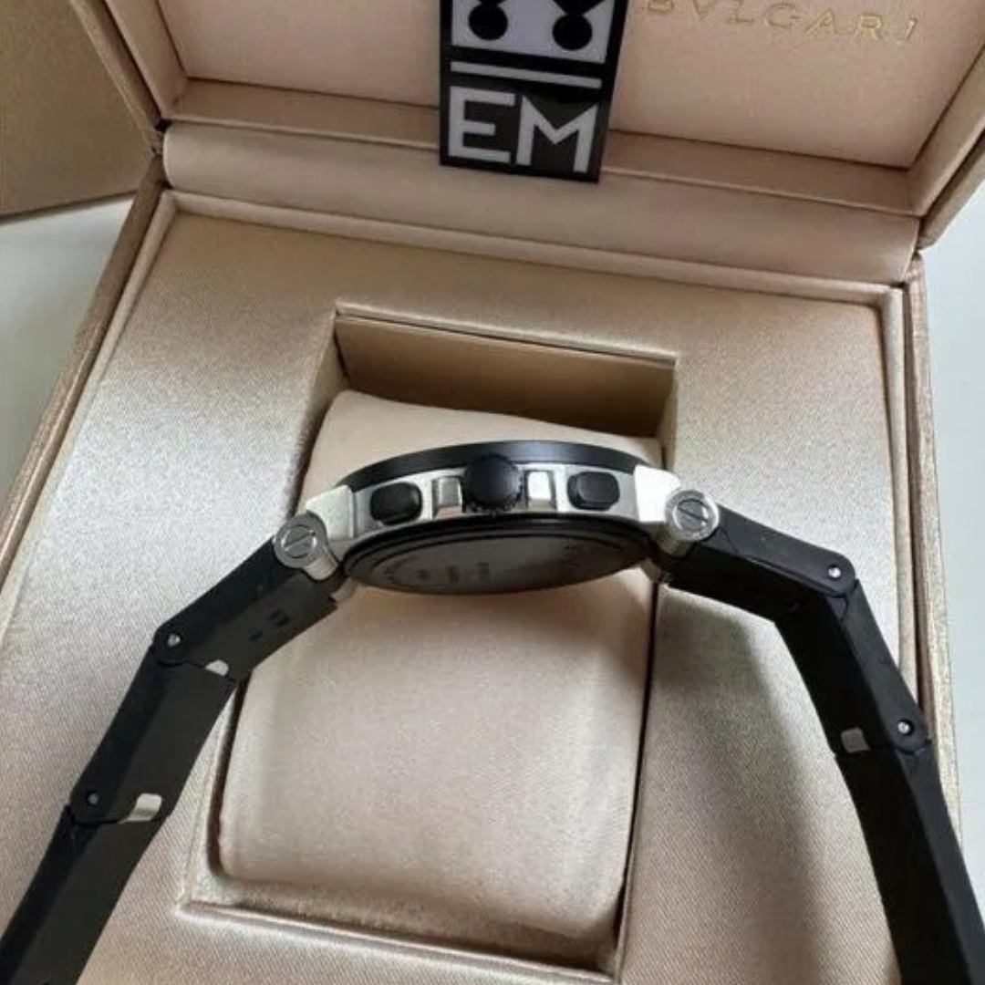Bvlgari Aluminium Chronograph Black-White