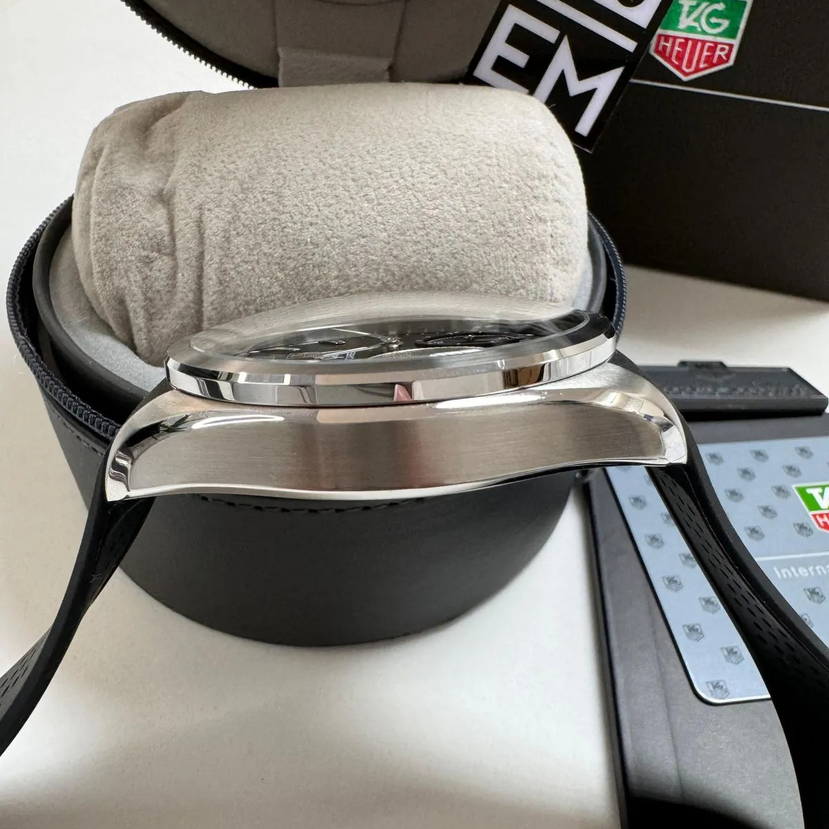 TAG Heuer Carrera Pendulum – Black & Stainless Steel