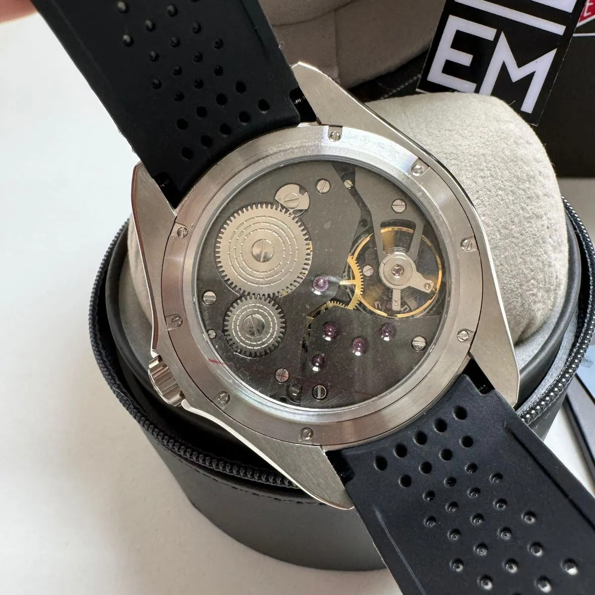 TAG Heuer Carrera Pendulum – Black & Stainless Steel