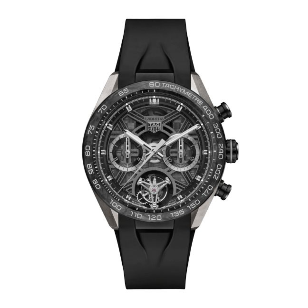 TAG Heuer Carrera Skeleton Tourbillon – Black