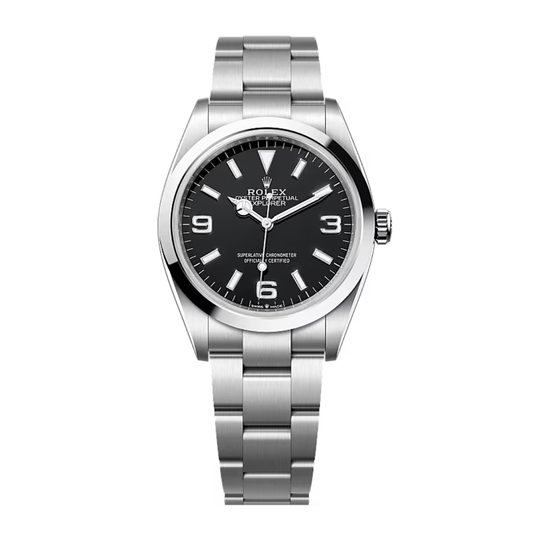 Rolex Explorer – Black Dial